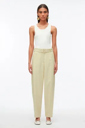 3.1 Phillip Lim Melange Tapered Trouser - Limencello