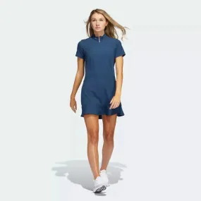 Adidas Ladies Frill Dress - Navy