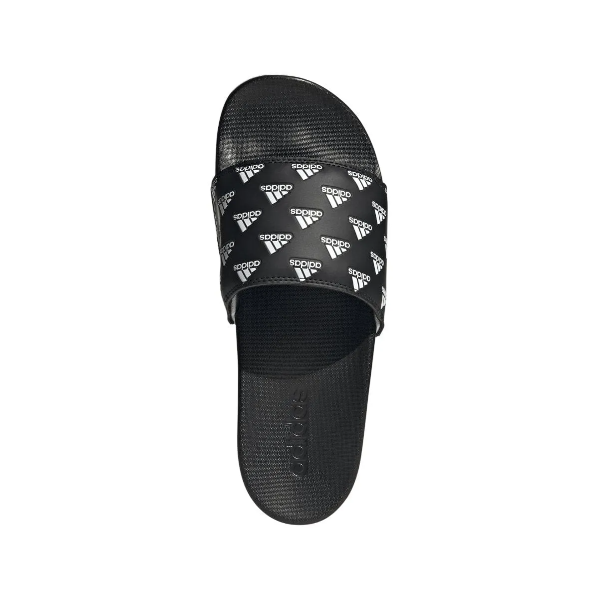 ADIDAS MEN'S ADILETTE COMFORT BLACK SLIDES