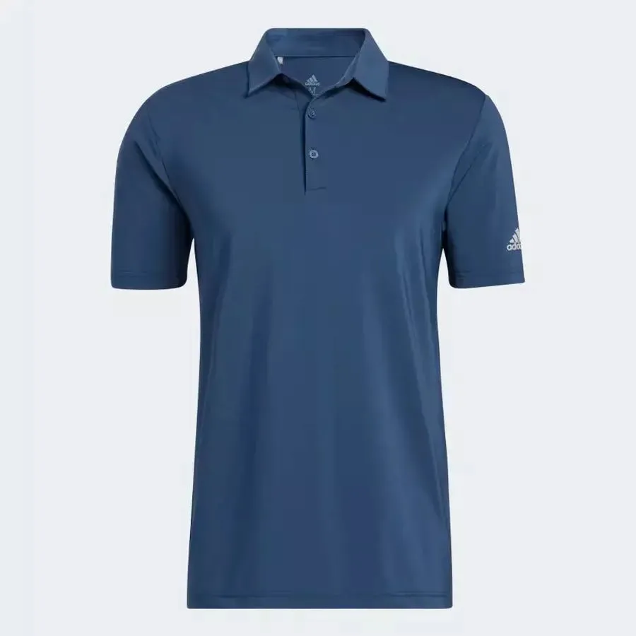 Adidas Ultimate365 Solid Men's Polo Shirt - Blue