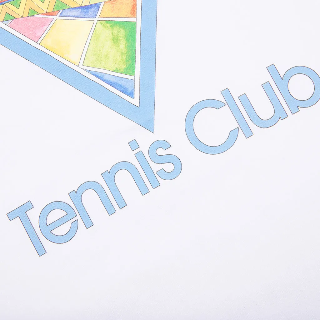 Afro Cubism Tennis Club T-Shirt - White