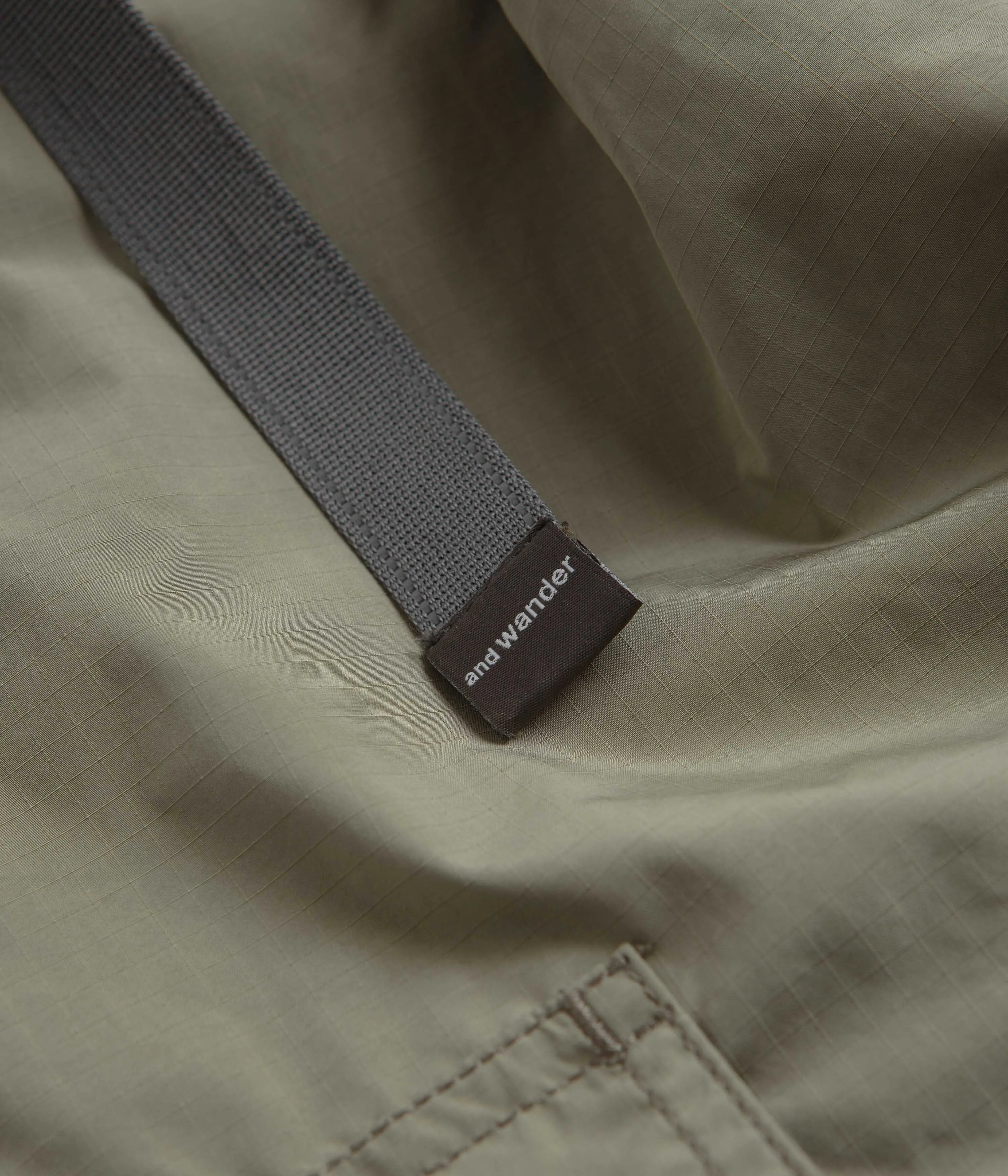 and wander Oversized Cargo Pants - Light Beige