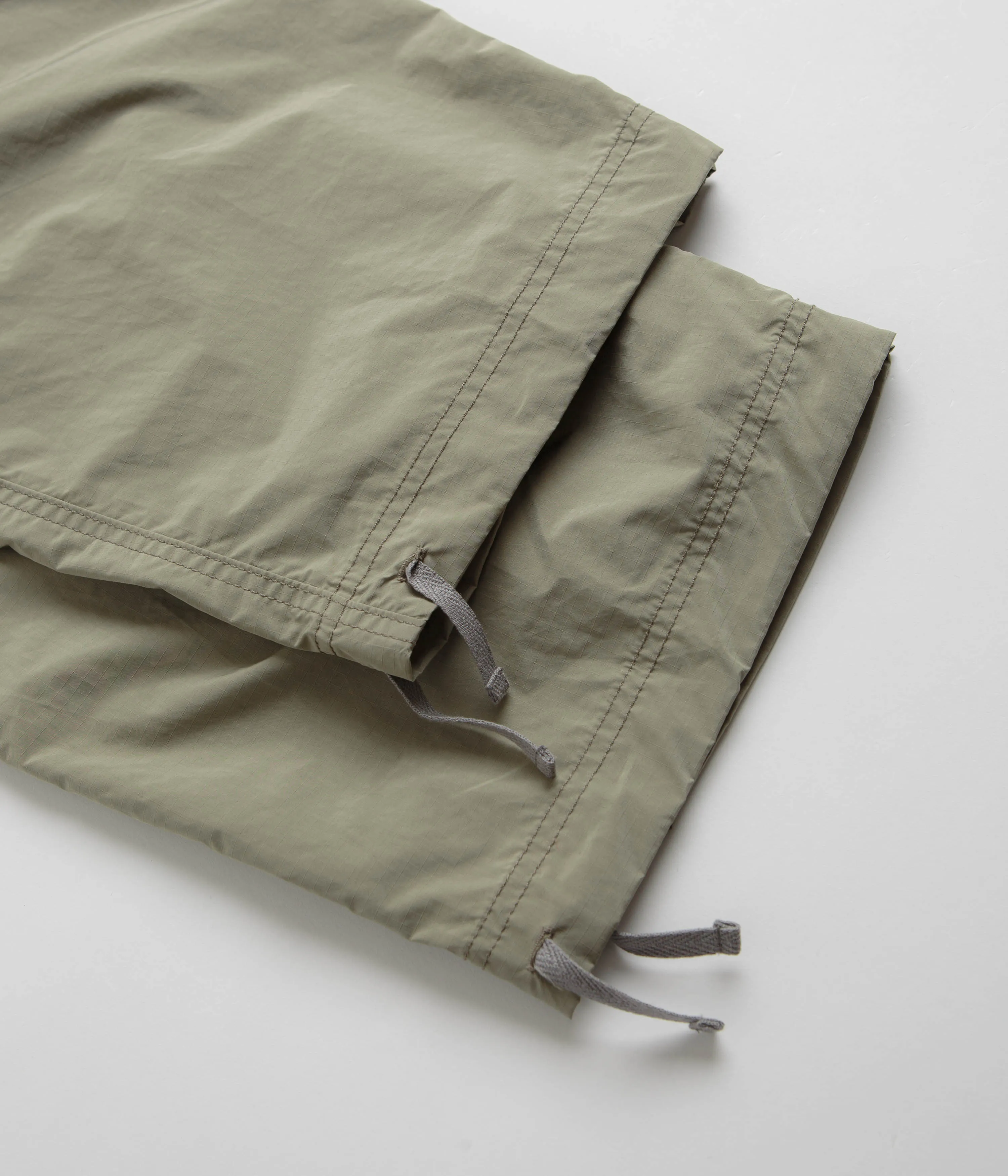 and wander Oversized Cargo Pants - Light Beige