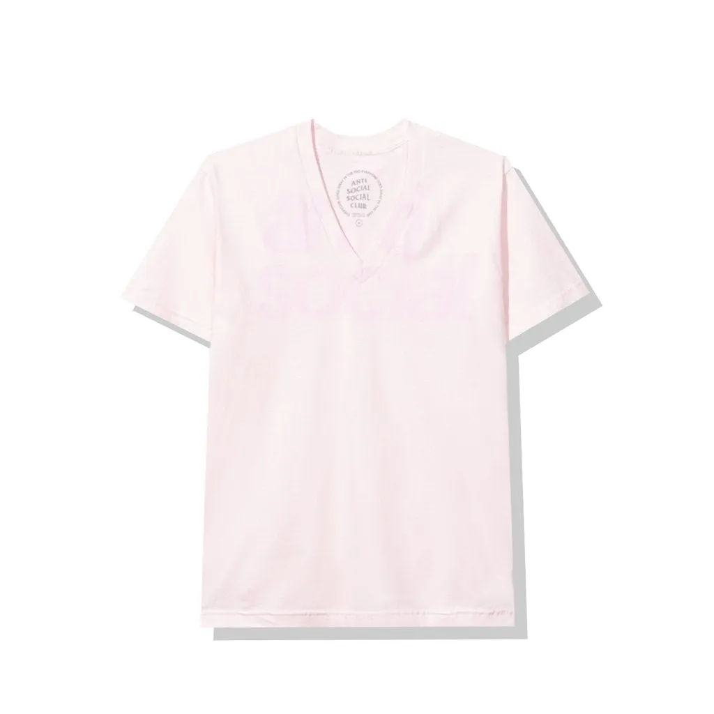 ANTISOCIALSOCIALCLUB ENRIQUE PINK VNECK TEE-PINK