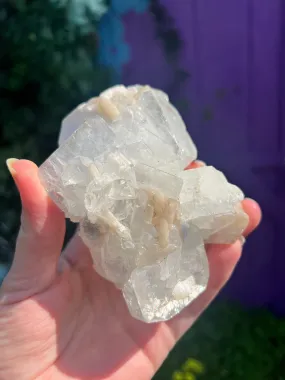 Apophyllite and Stillbite