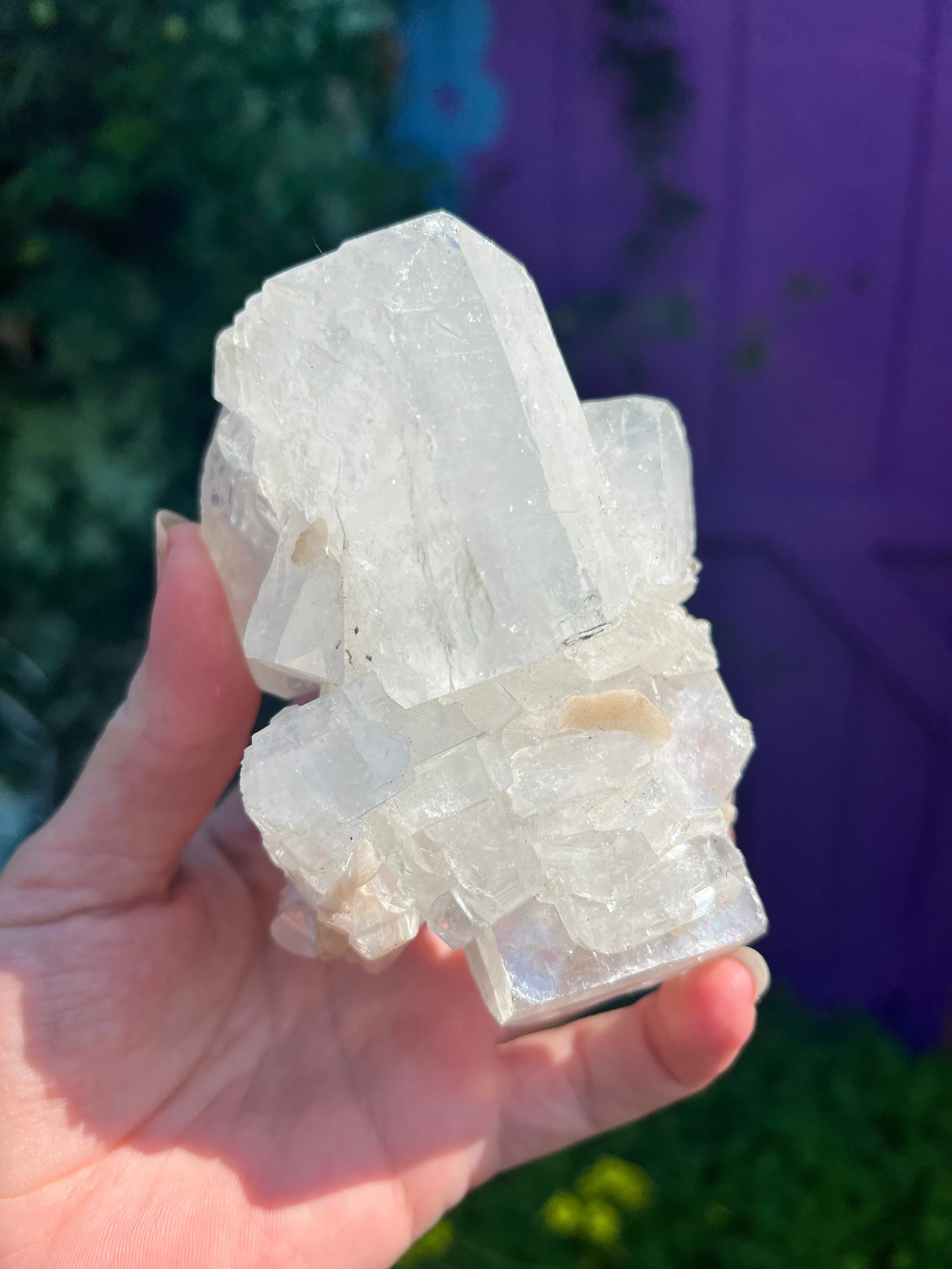 Apophyllite and Stillbite