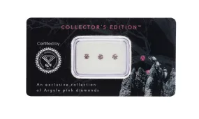 Argyle Pink Diamonds 'Collector's Edition' Fancy Intense Purplish Pink Argyle Diamonds