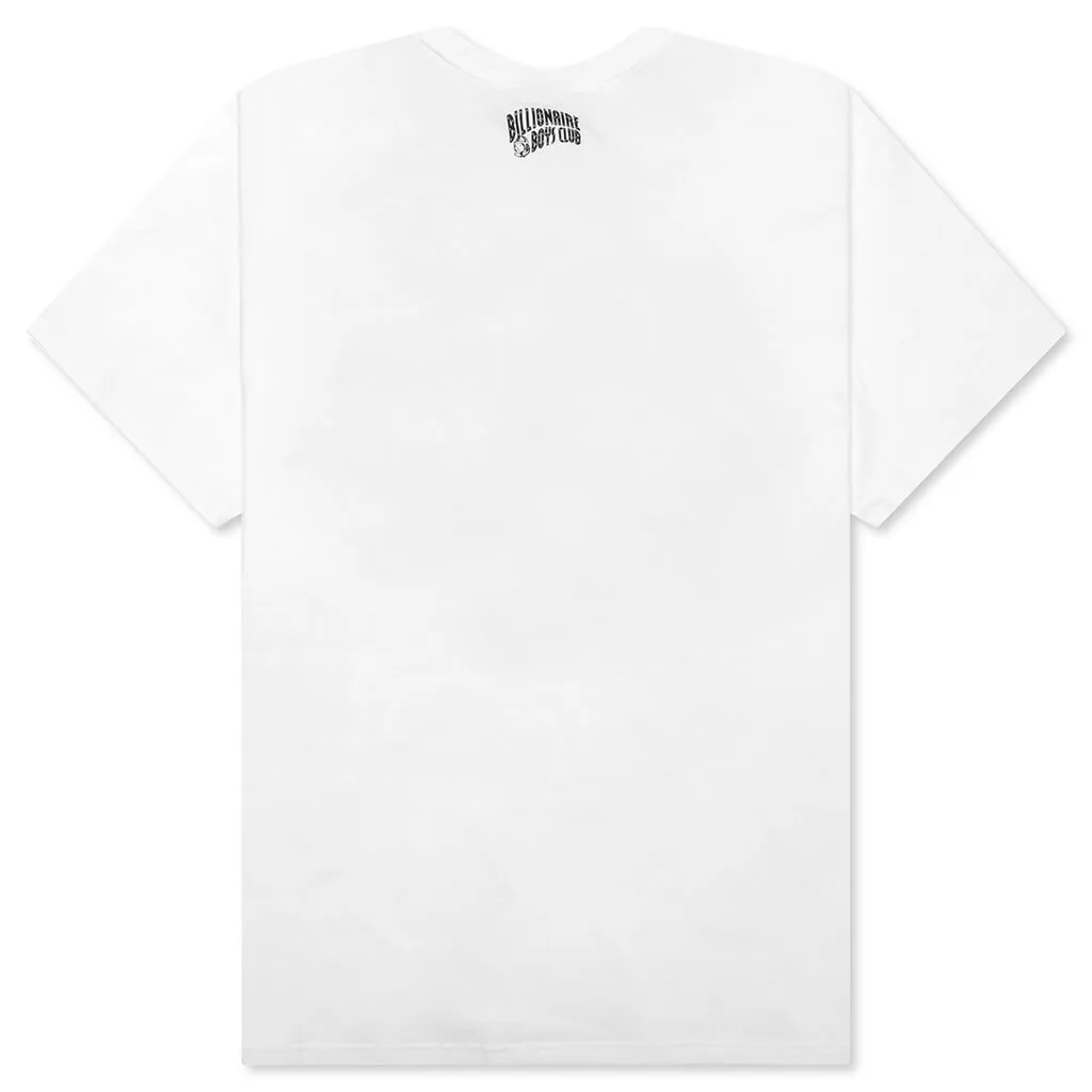 BB Crest S/S Tee - Bleach White