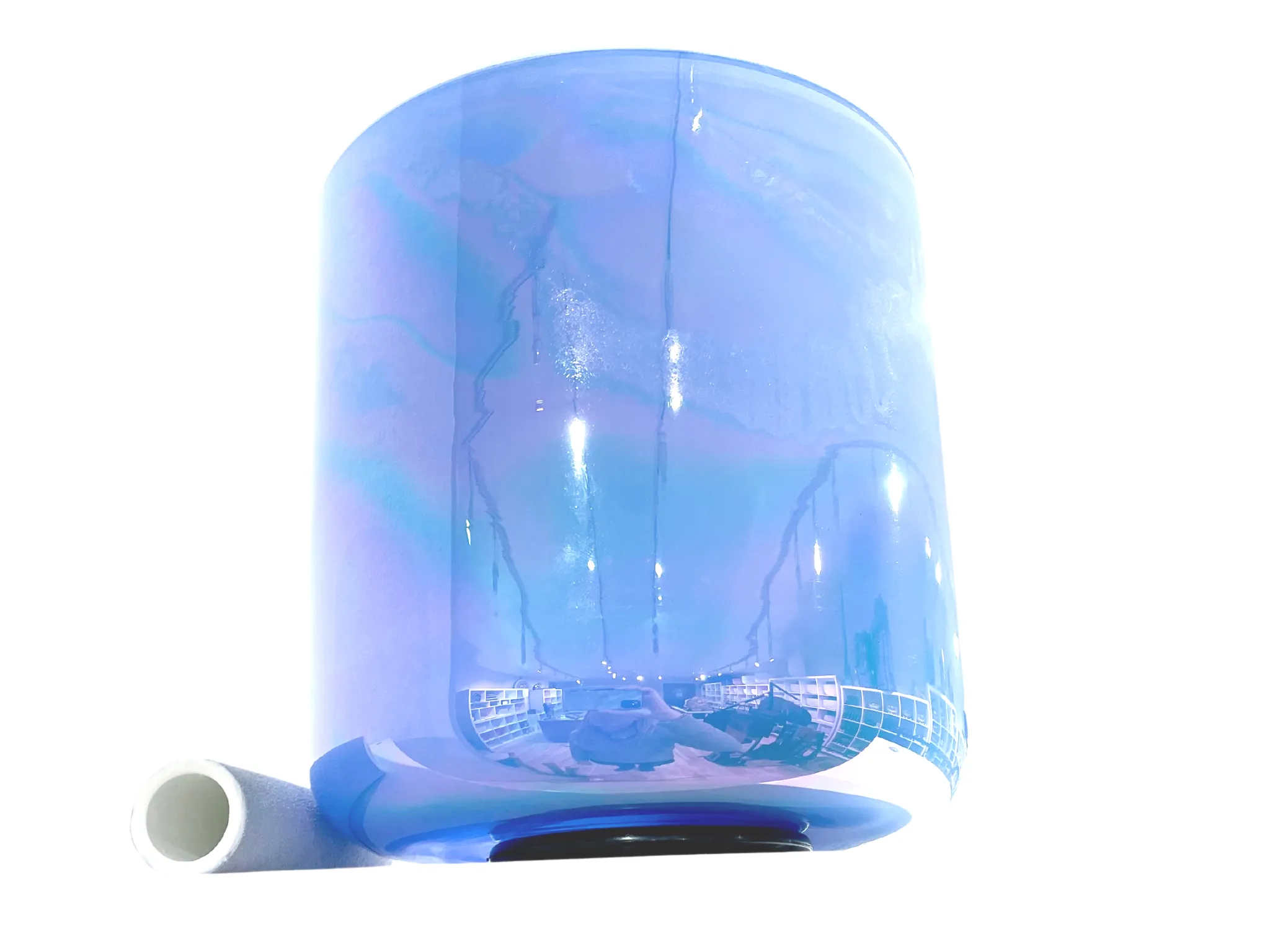 Blue Aura Crystal Singing Bowl