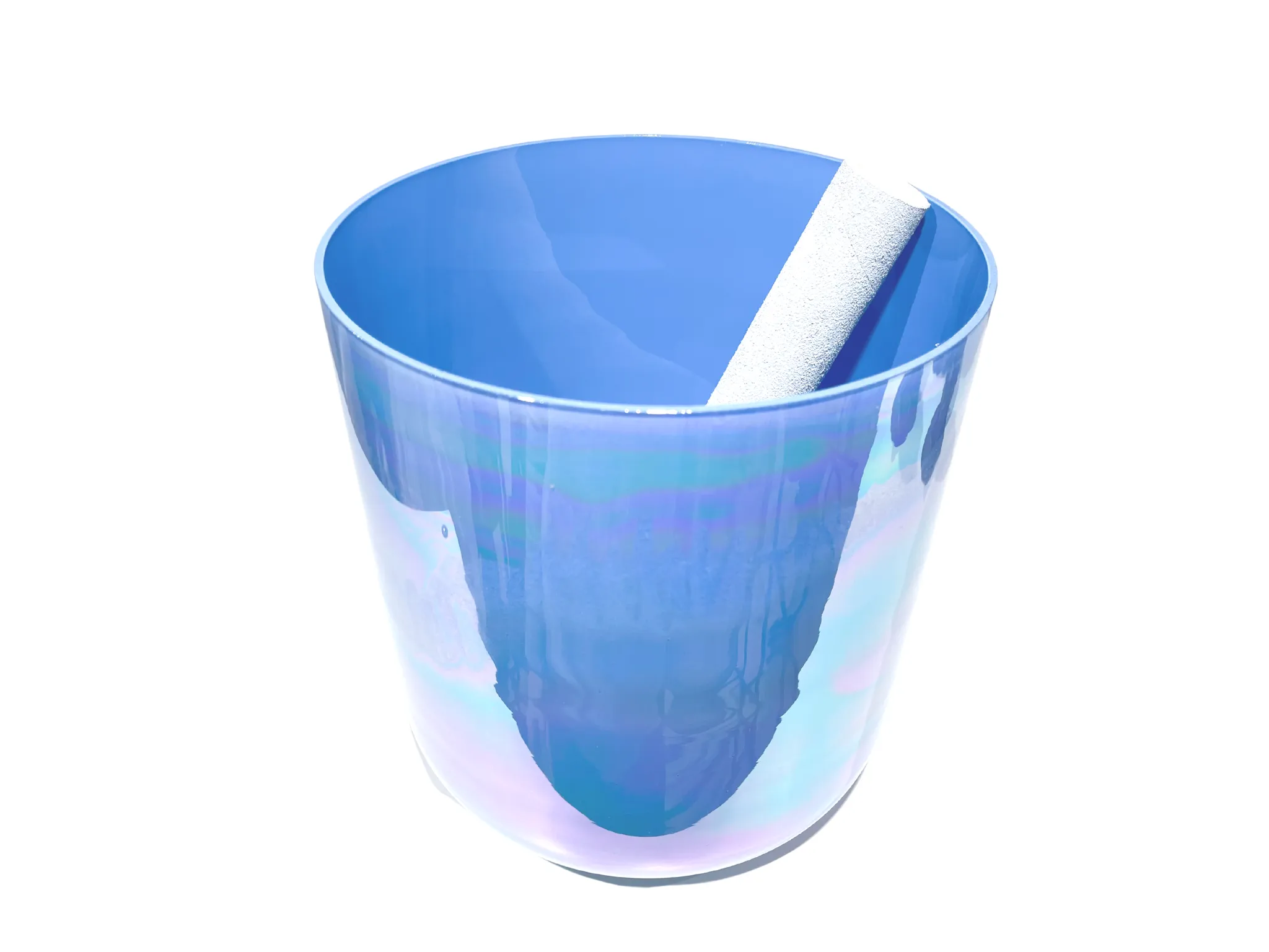 Blue Aura Crystal Singing Bowl