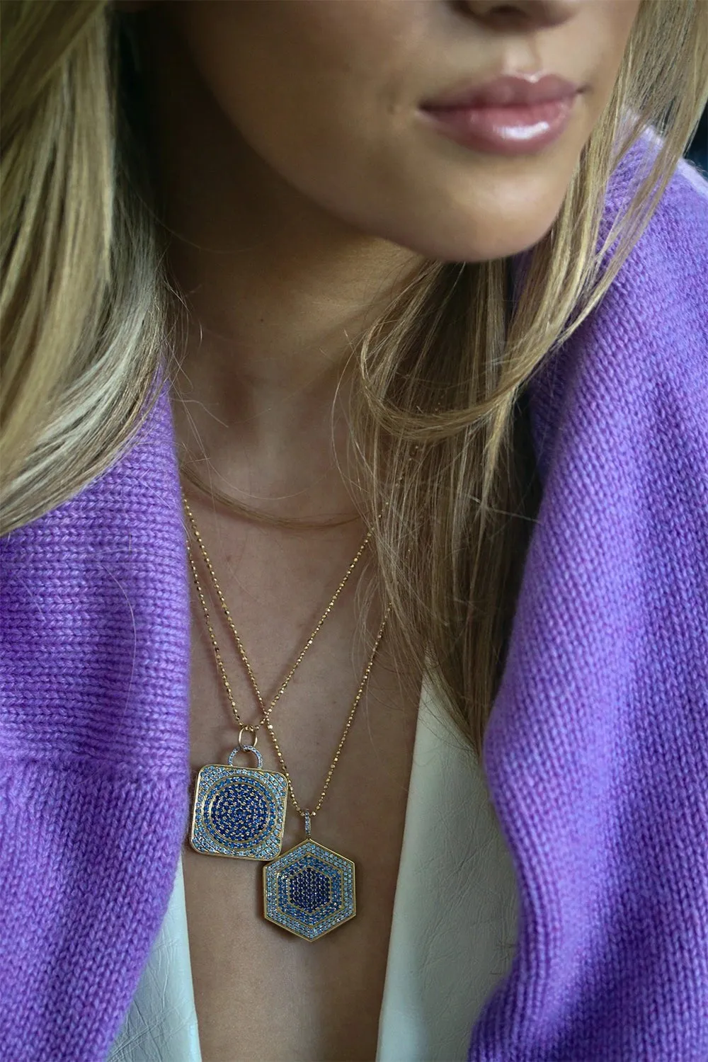 Blue Sapphire Voyage Locket