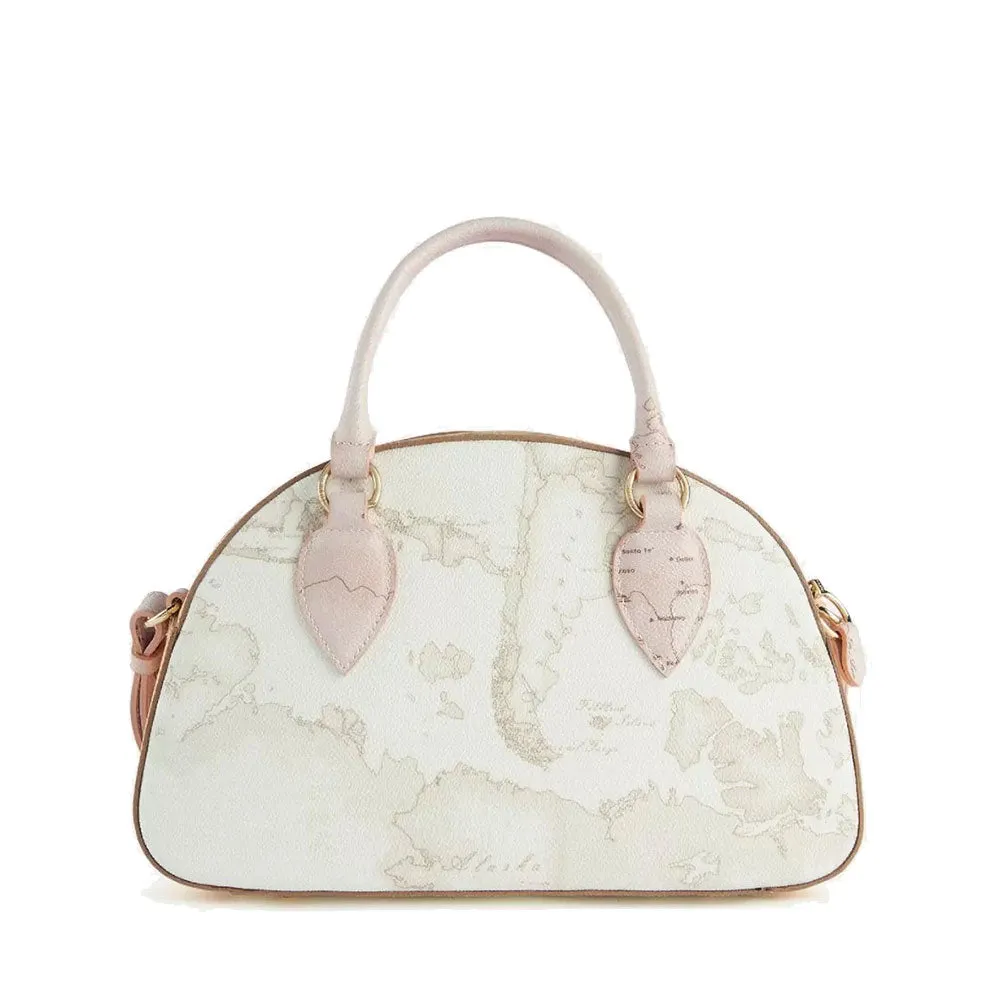 Borsa Donna Bauletto a Mano 1A Classe Alviero Martini linea Geo Sunny Mix Bianco LA49