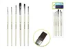 Brush Set, Natural Bristle #6/0 - #2