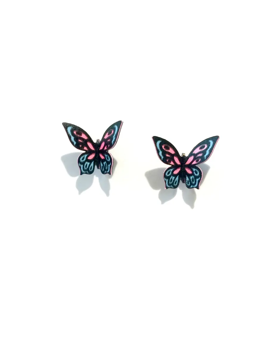 Butterfly Post Earrings by Sienna Sky