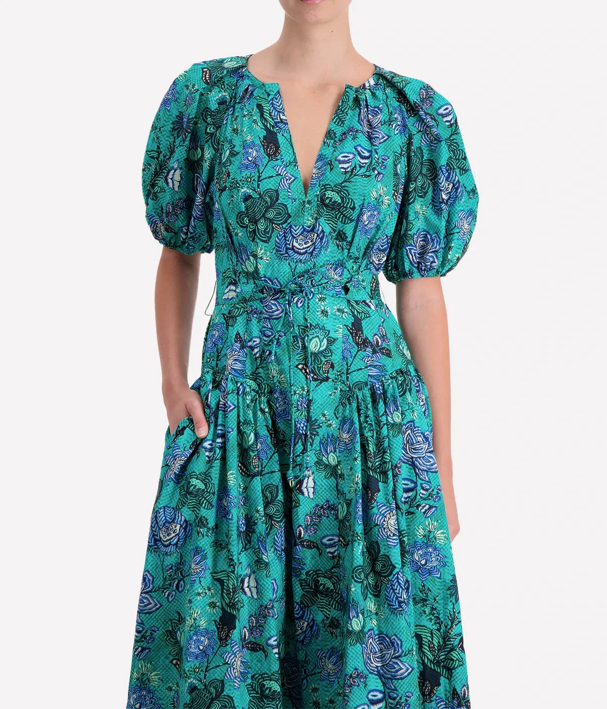 Carina Dress in Jade