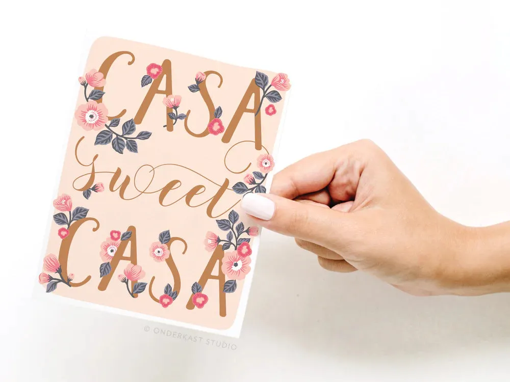 Casa Sweet Casa Greeting Card