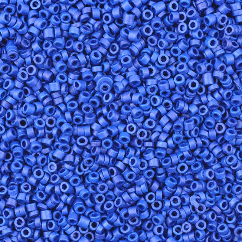 Ceramic Beads Wholesale-3mm Tube-Ultramarine-50 Grams