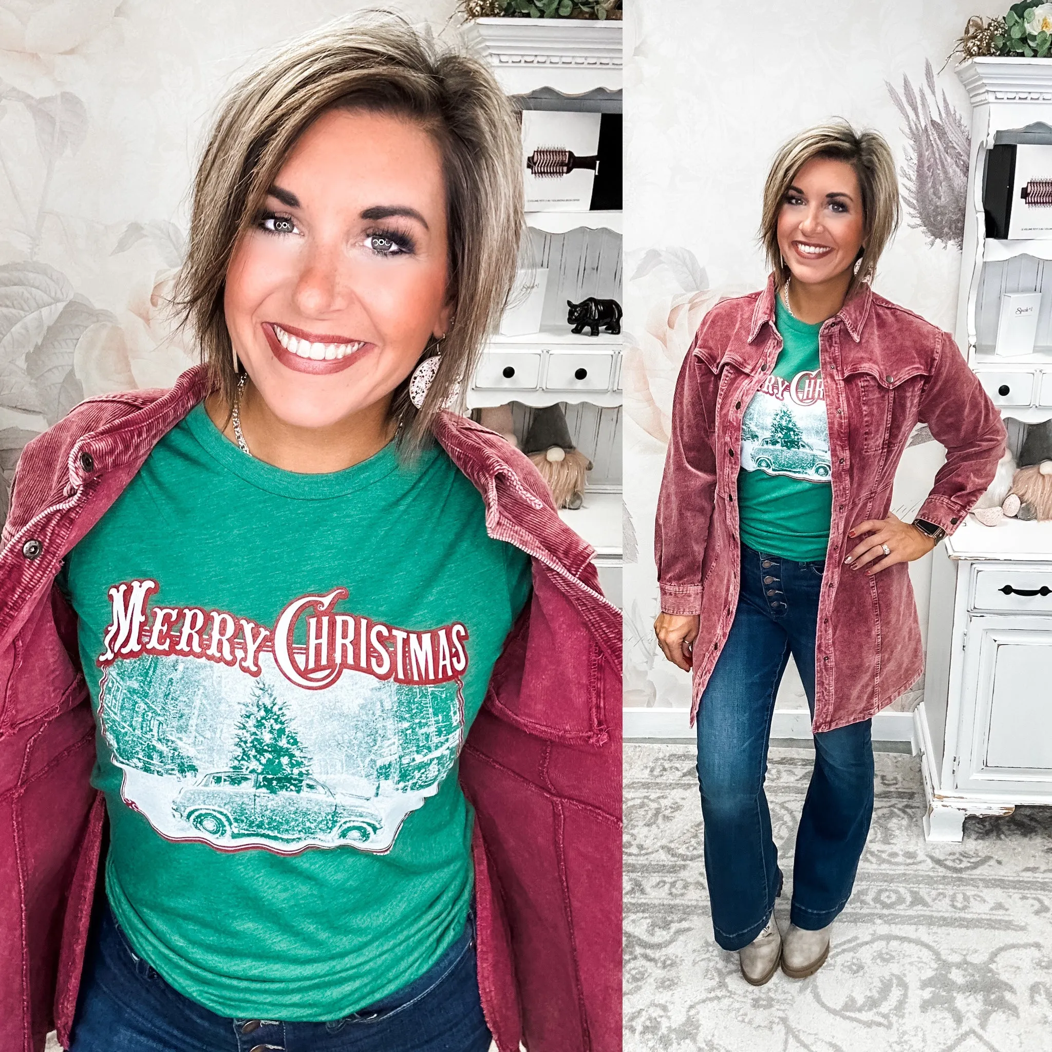 Christmas Car Graphic Tee