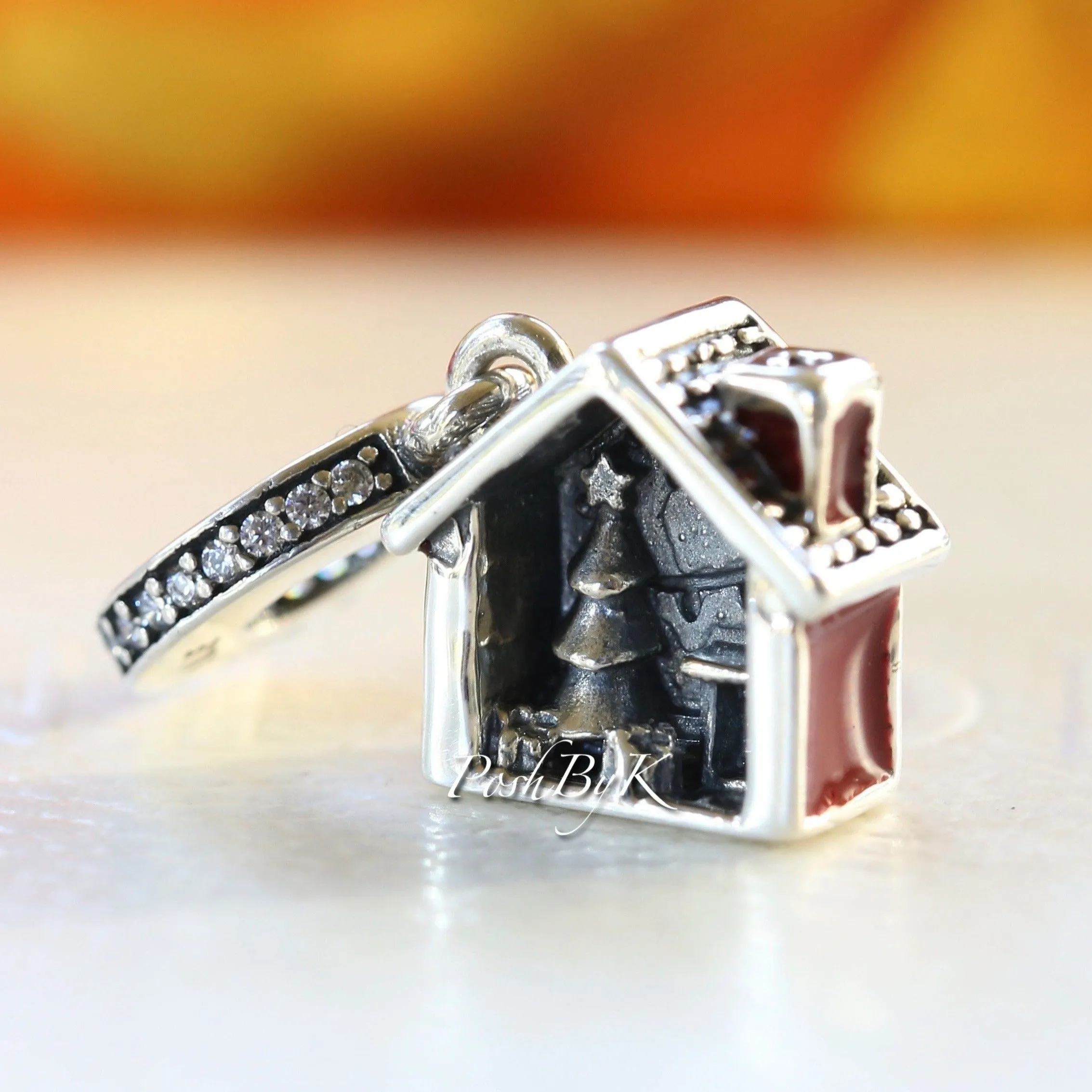 Christmas House Dangle Charm 797517EN27