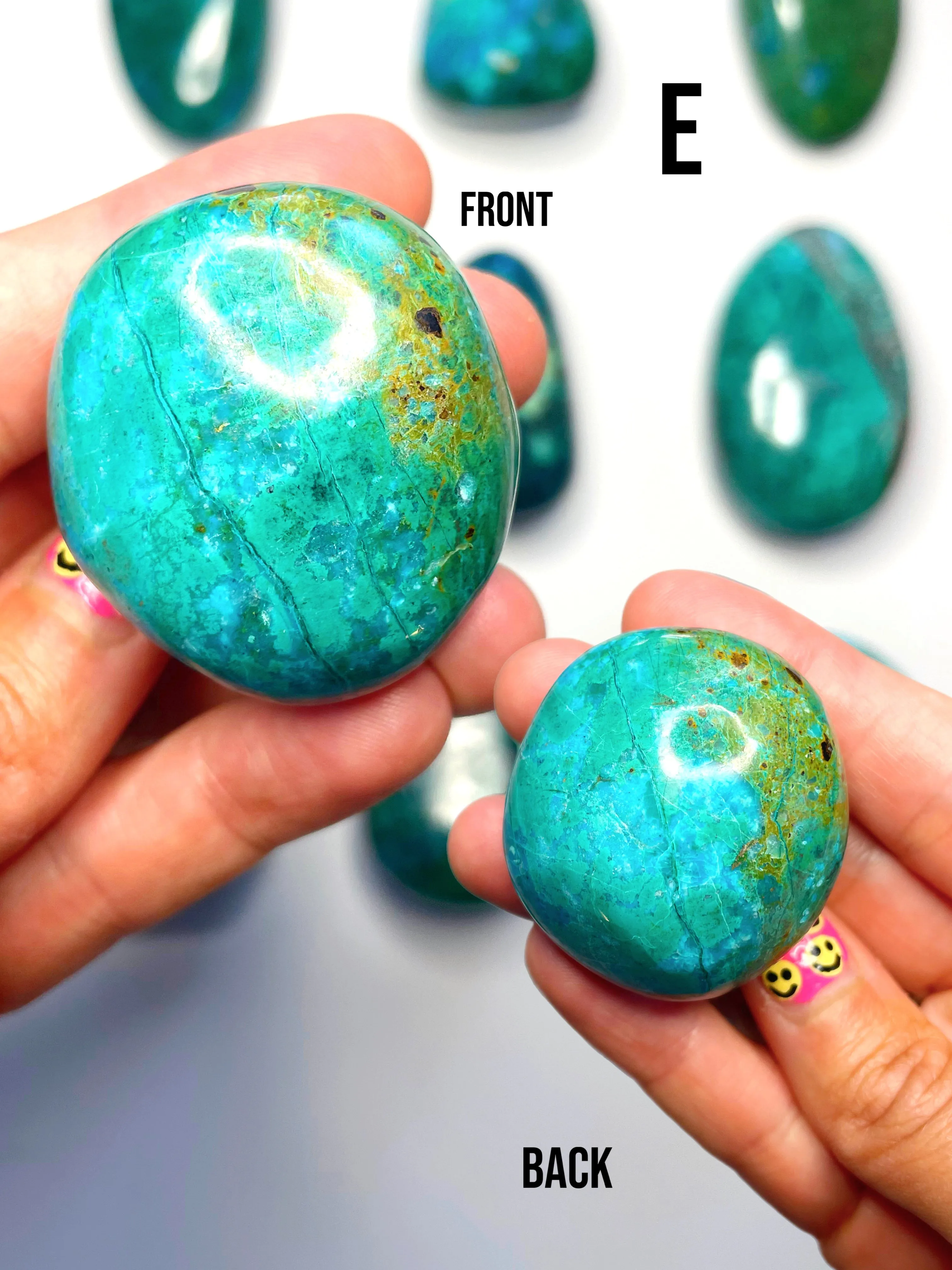 Chrysocolla Palm Stone/Large Tumble