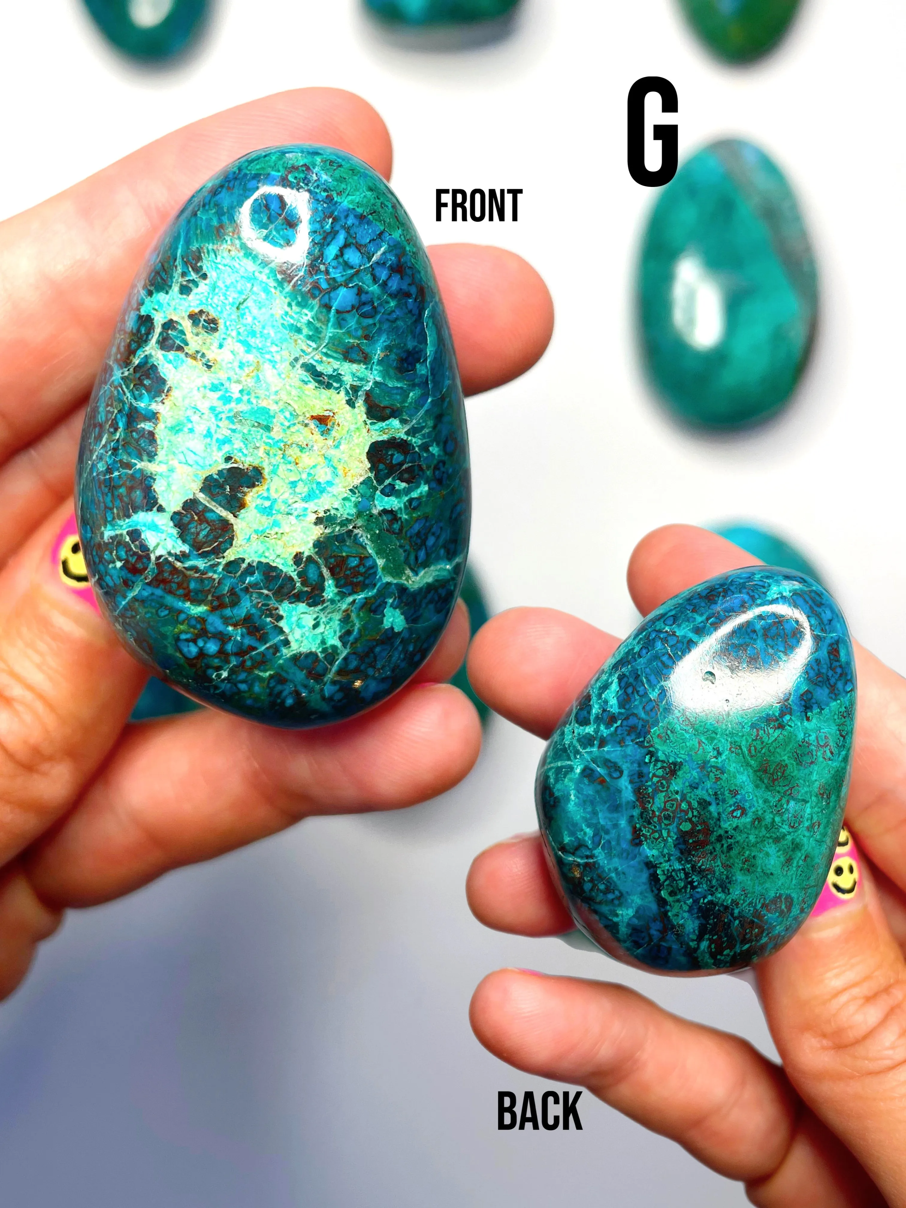 Chrysocolla Palm Stone/Large Tumble