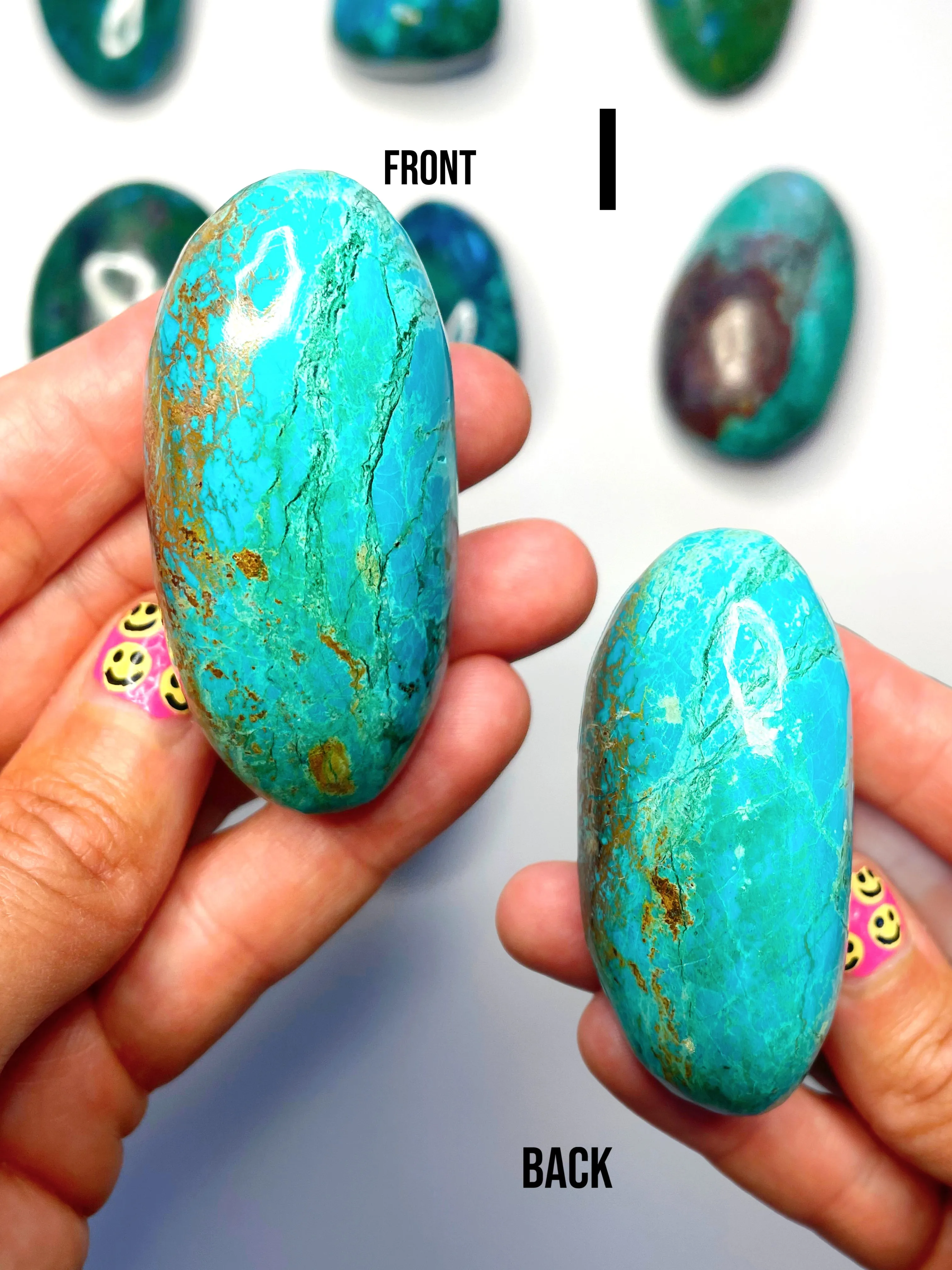 Chrysocolla Palm Stone/Large Tumble