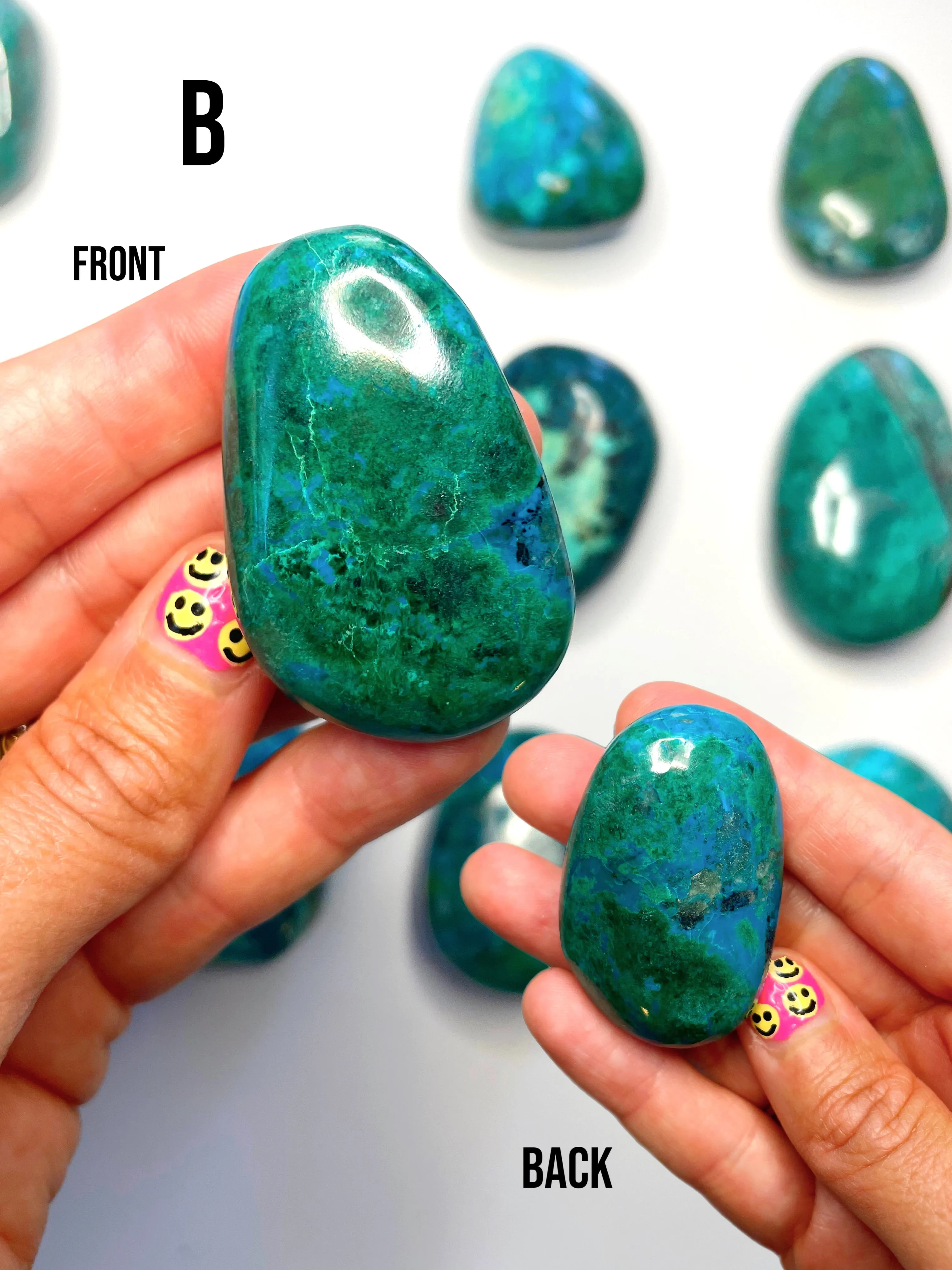 Chrysocolla Palm Stone/Large Tumble