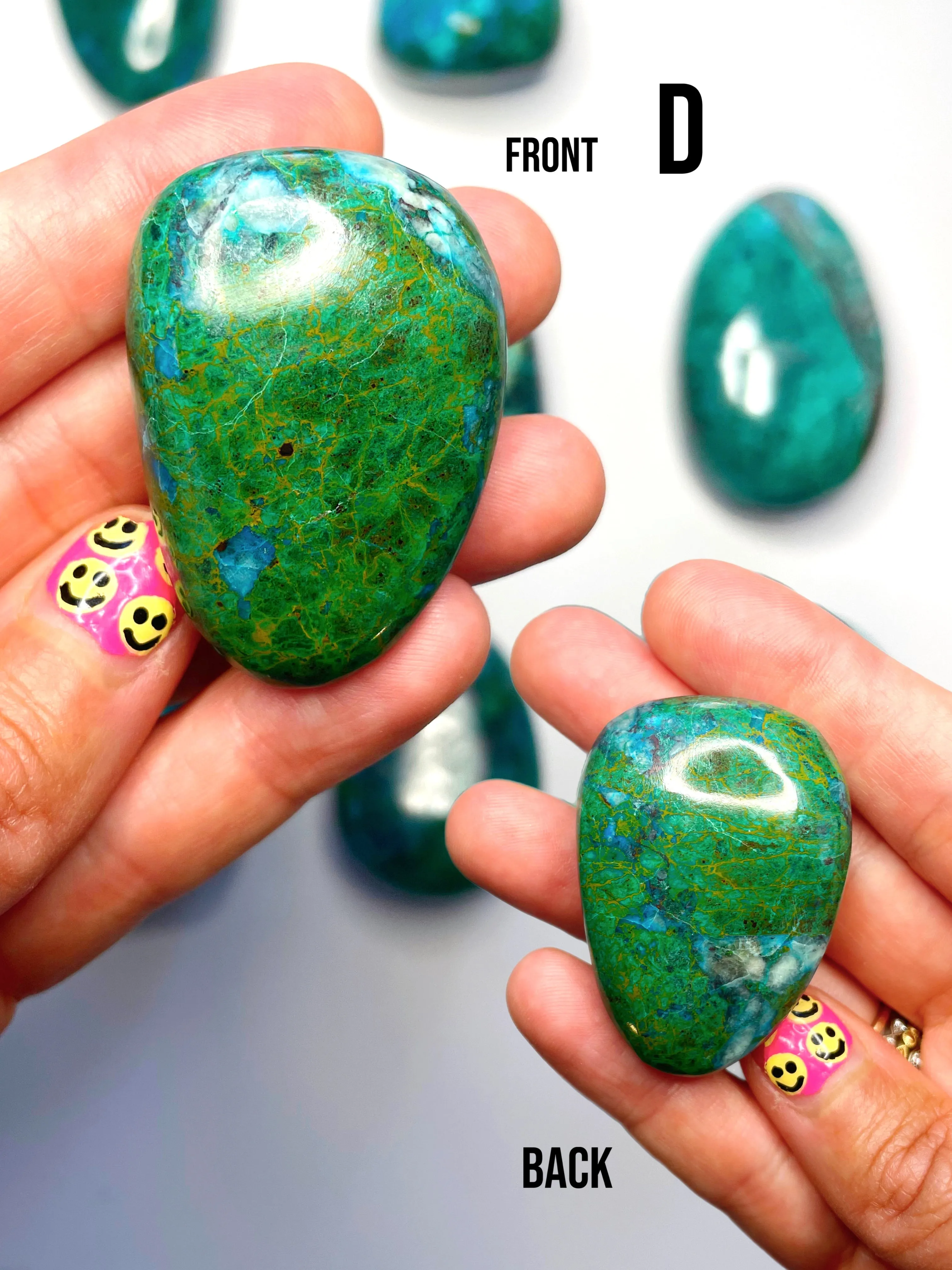 Chrysocolla Palm Stone/Large Tumble