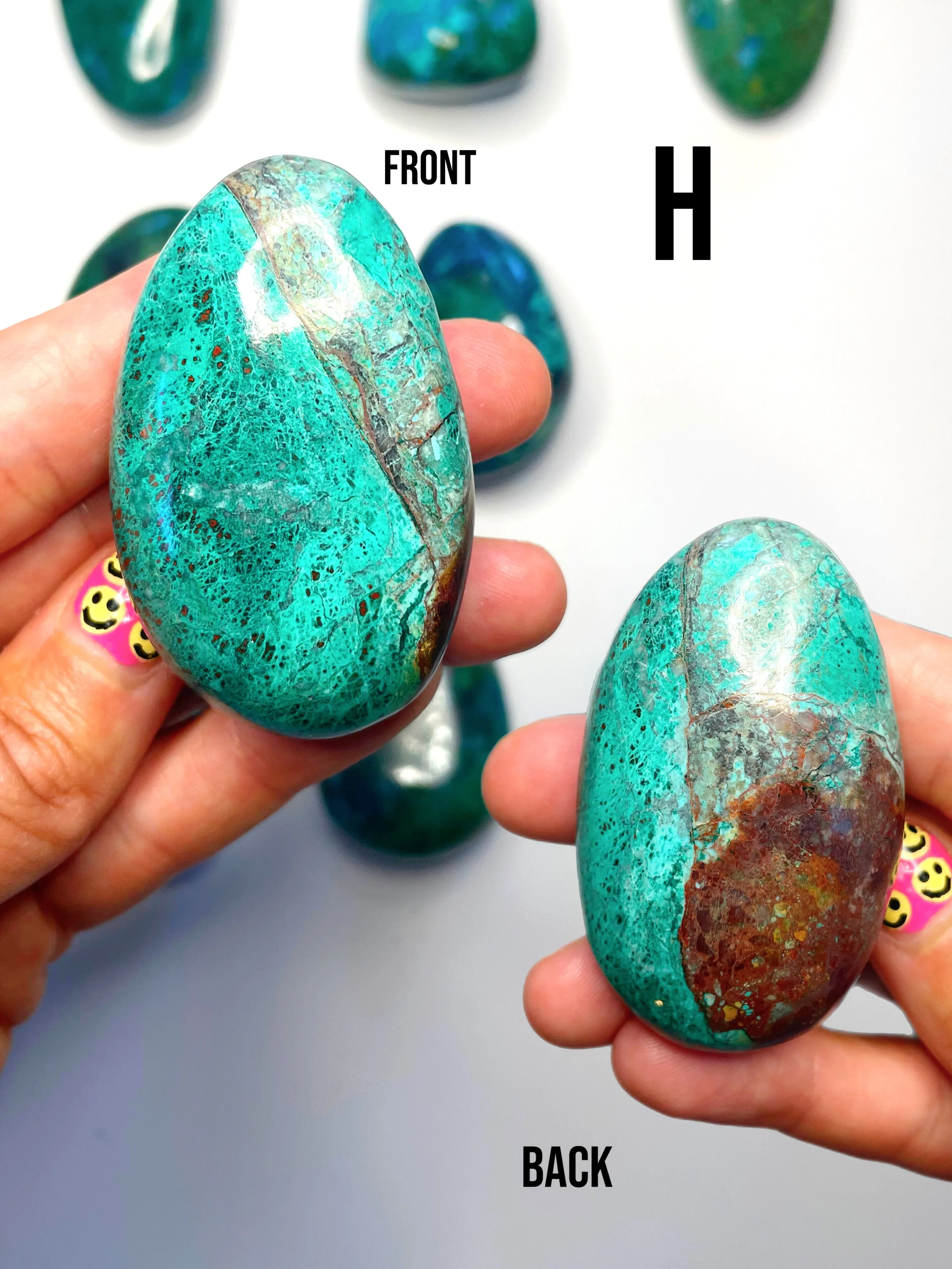 Chrysocolla Palm Stone/Large Tumble