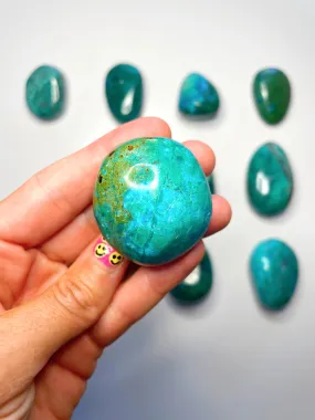 Chrysocolla Palm Stone/Large Tumble