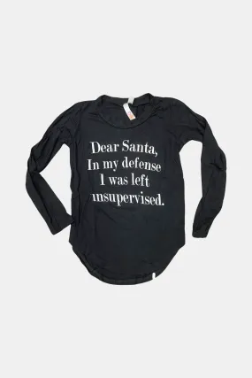 Dear Santa Long Sleeve Tee