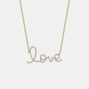 Diamond Love Necklace