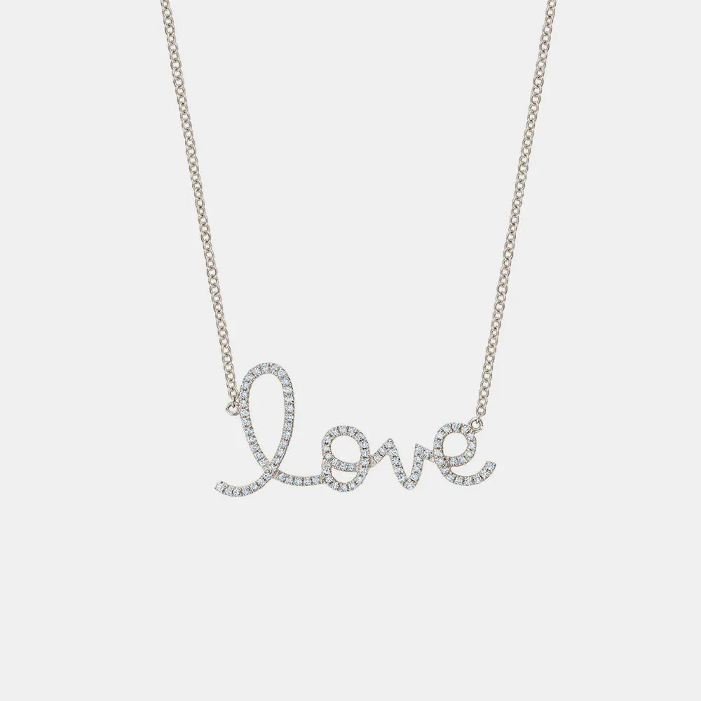 Diamond Love Necklace