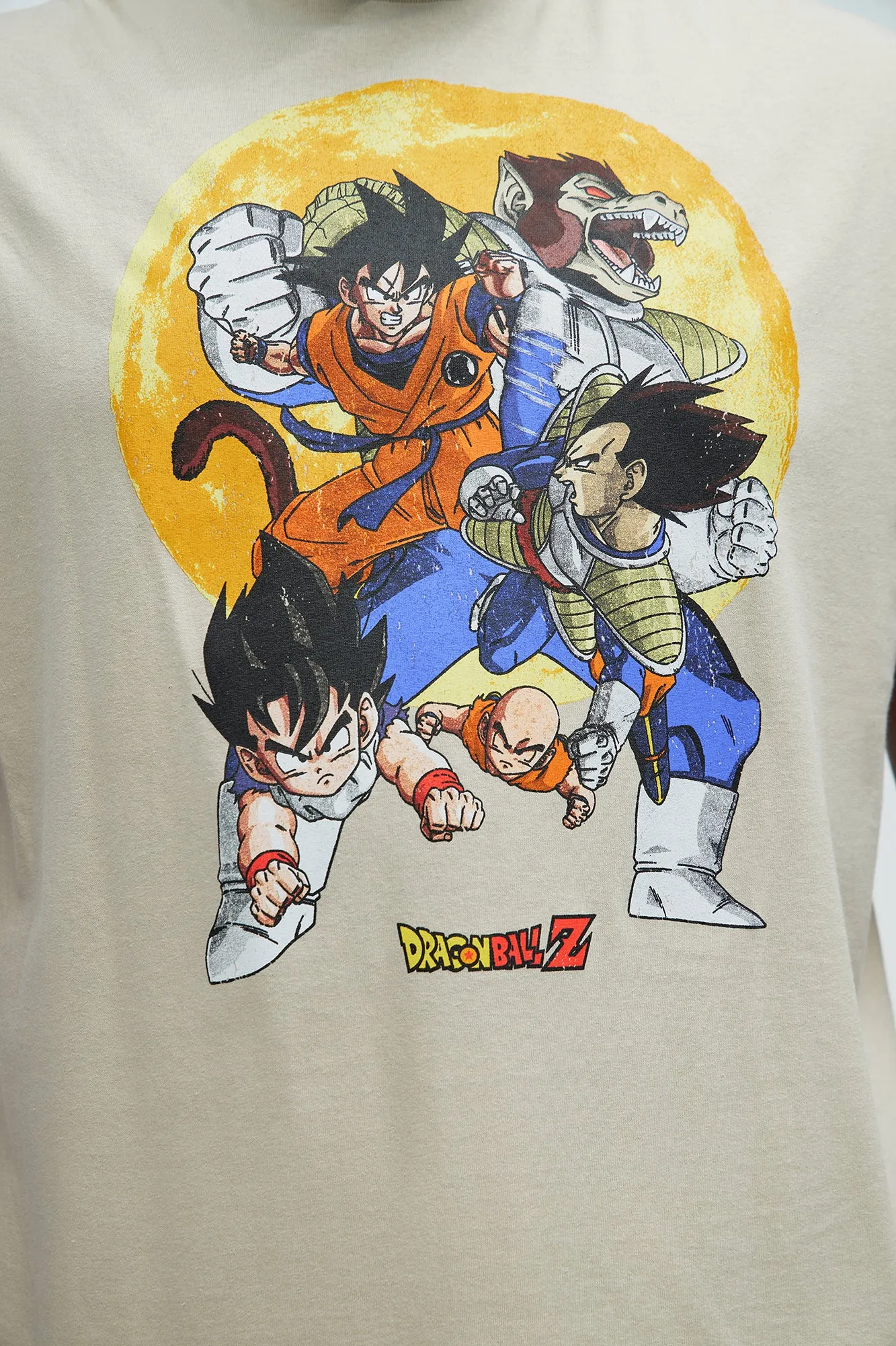 Dragon Ball Z Great Transformation Sleeveless Tee - Off White