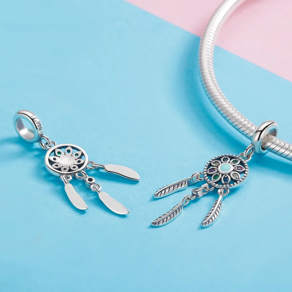 Dreamcatcher Collection-925 Sterling Silver Charms