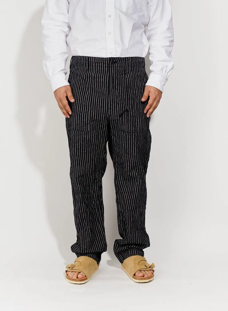 Engineered Garments - Fatigue Pants - Natural/Black LC Stripe