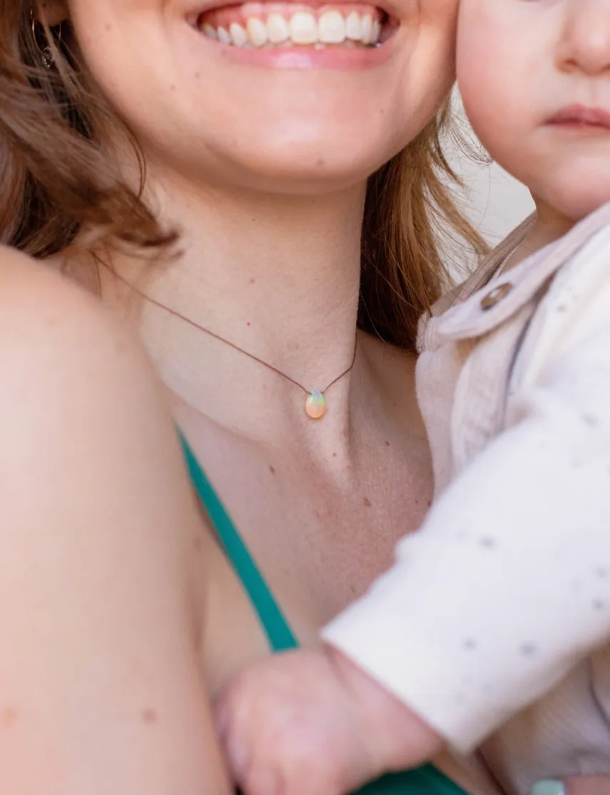 Ethiopian Opal Luxe Cocktail Necklace for Amazing Mom