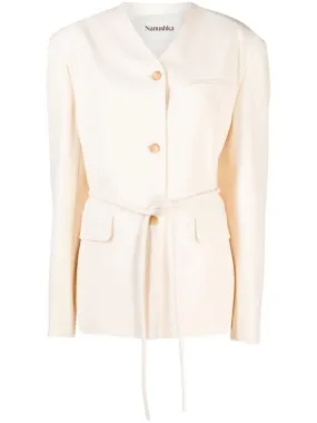 FEM BELTED BLAZER