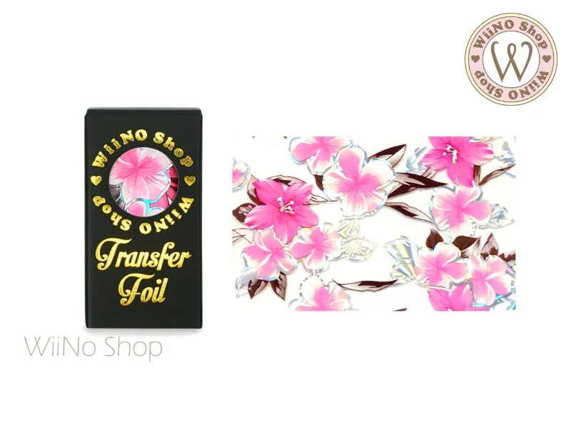 Flower Holographic Nail Transfer Foil (FL-C-05)