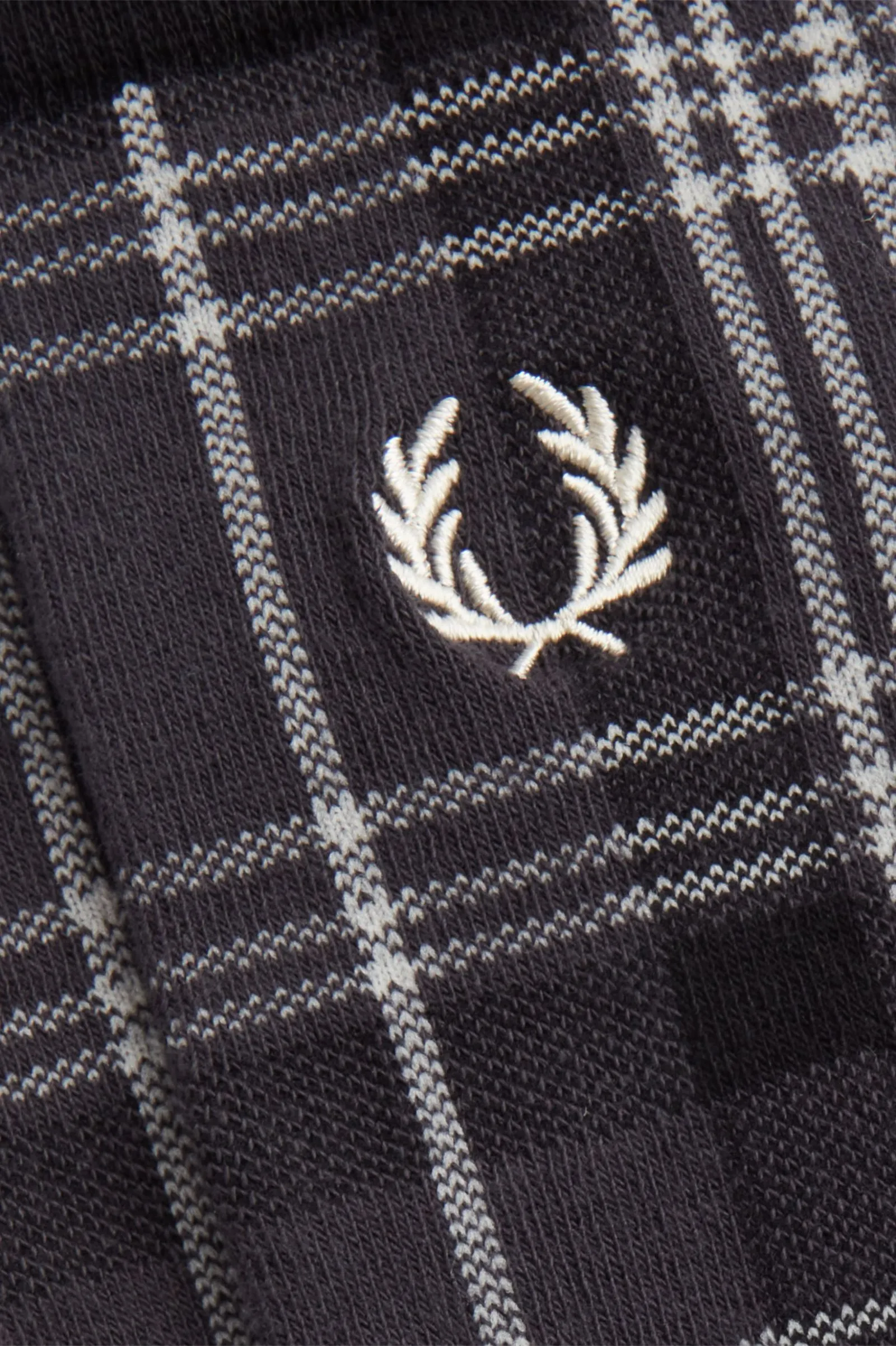 Fred Perry Redacted Tartan Sock