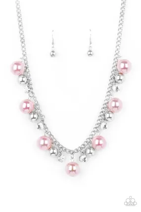 Galactic Gala - Pink Necklace