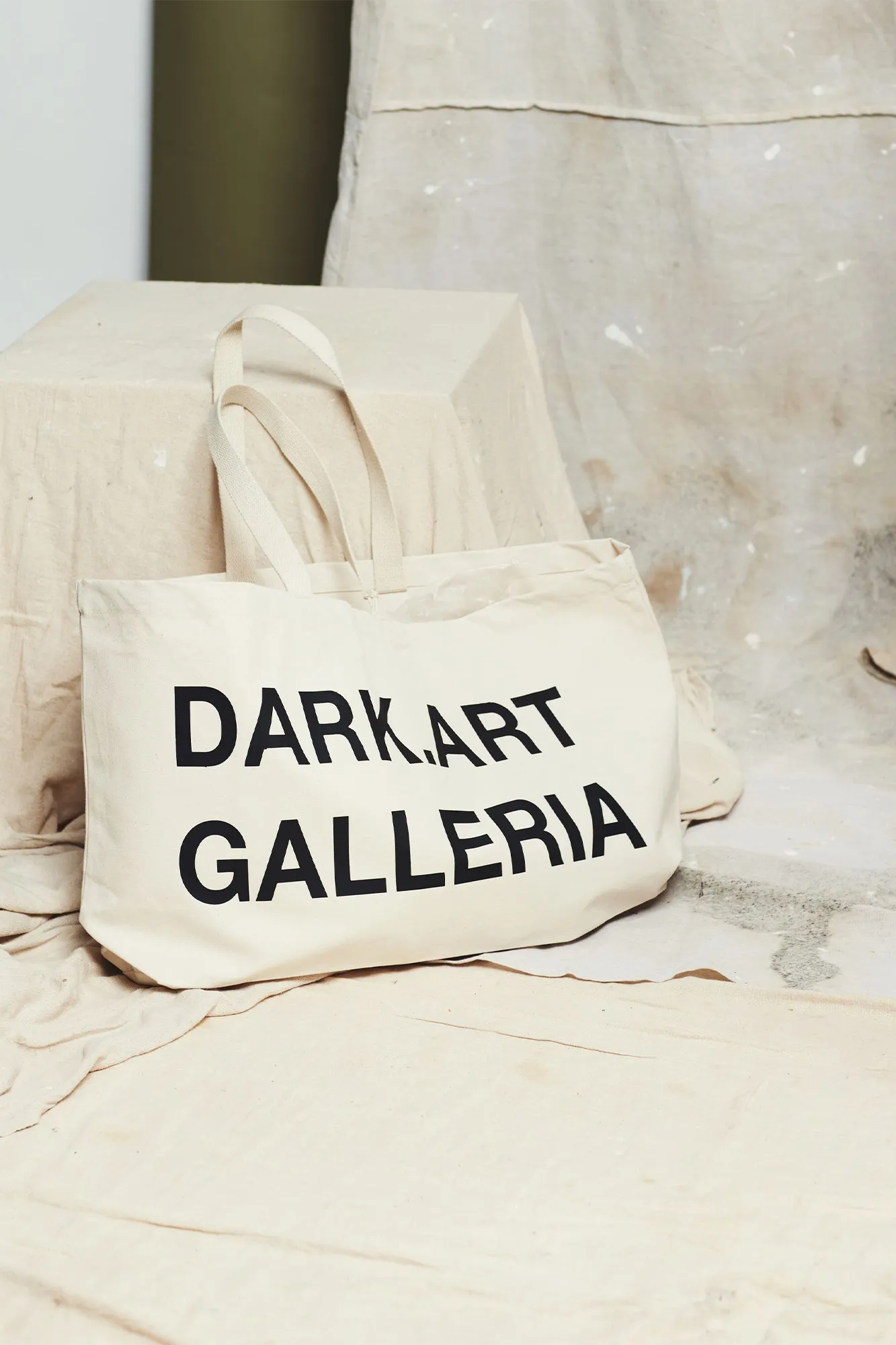 Galleria Oversized Tote Bag - Natural