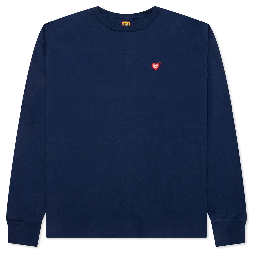 Graphic L/S T-Shirt #3 - Navy