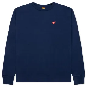 Graphic L/S T-Shirt #3 - Navy