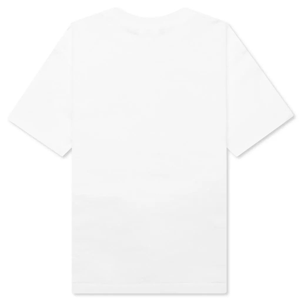 Kid's Emblem Print Tee - White