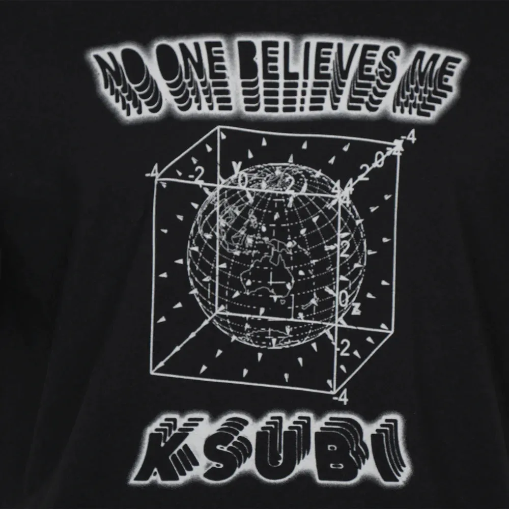 KSUBI HOLOGRAPH KASH SS TEE JET BLACK