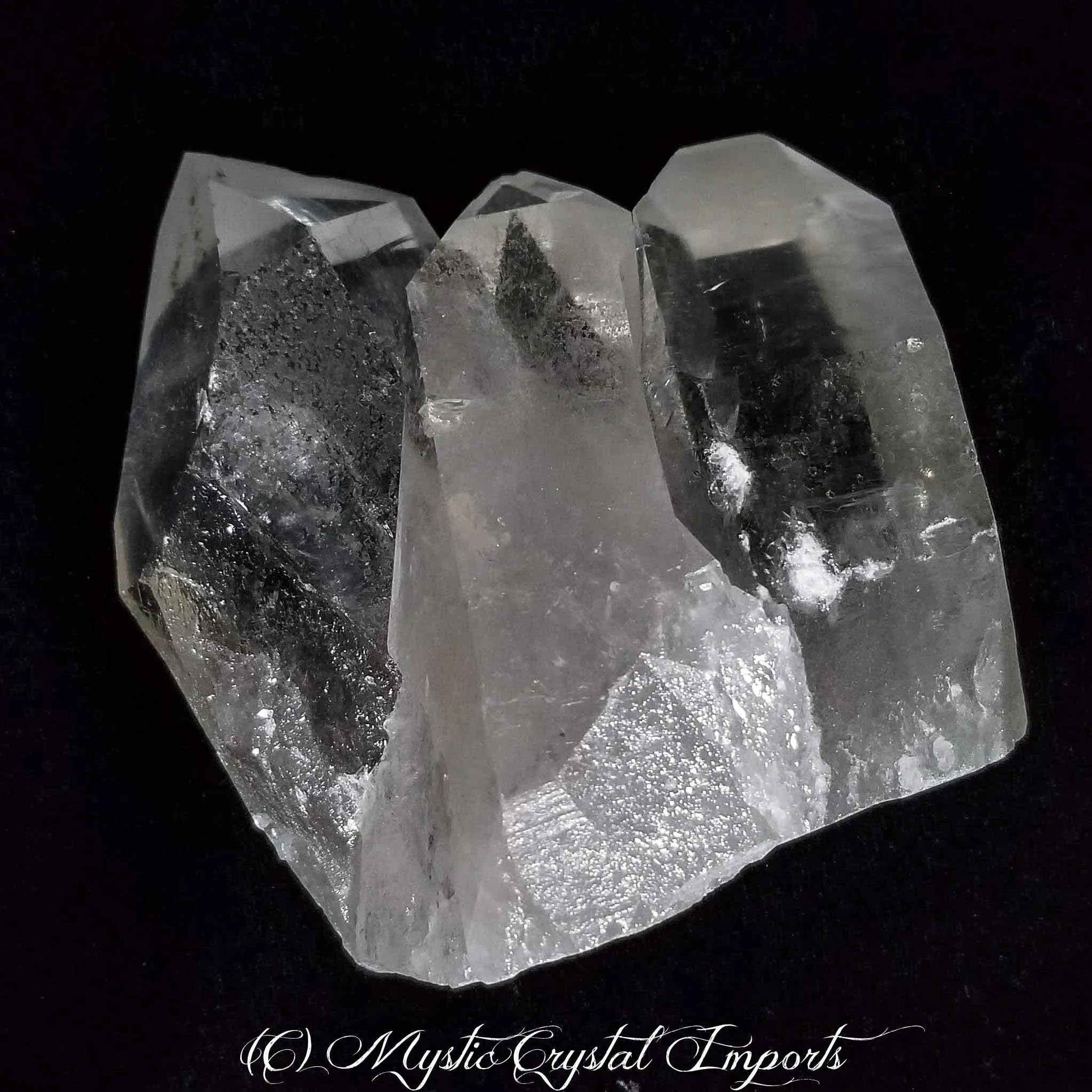 Large Clear Quartz Cluster - 01