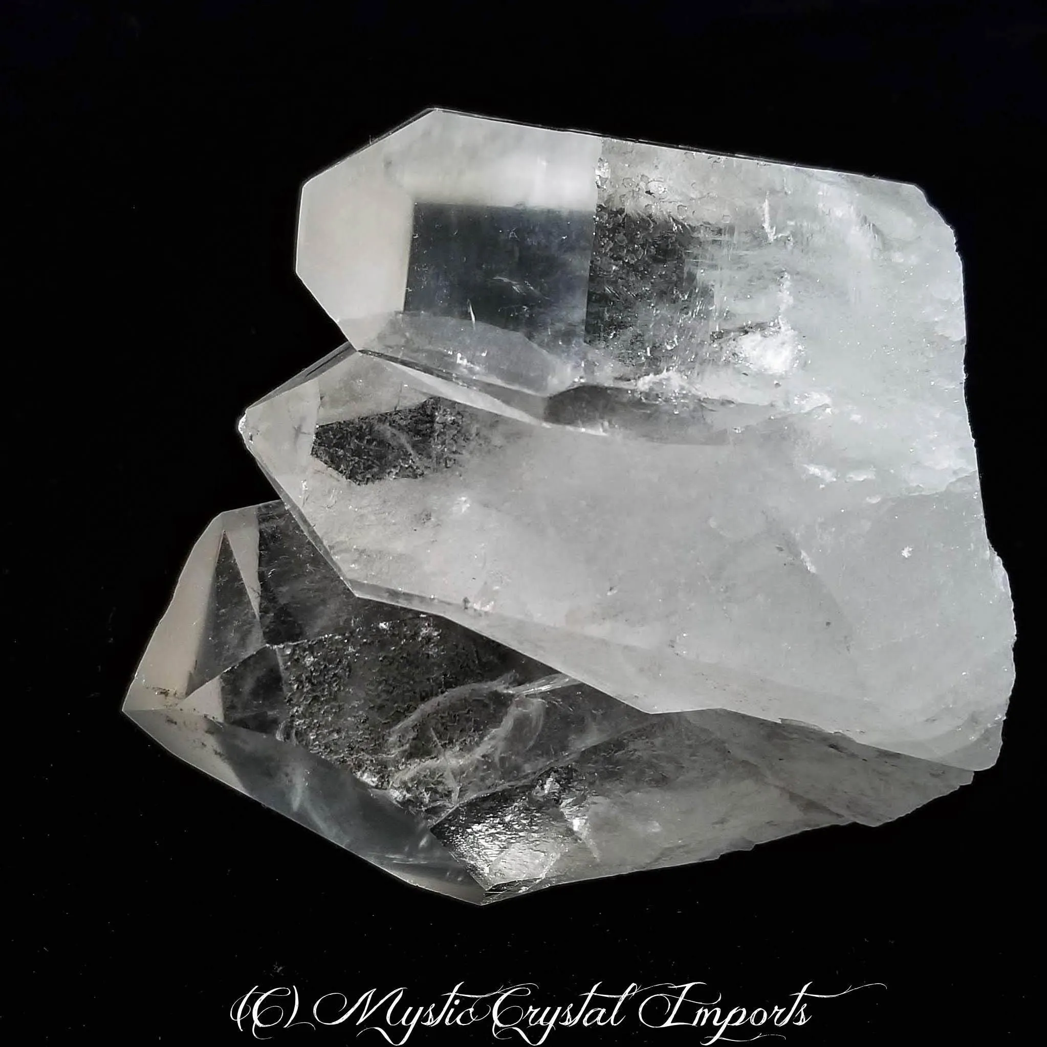 Large Clear Quartz Cluster - 01