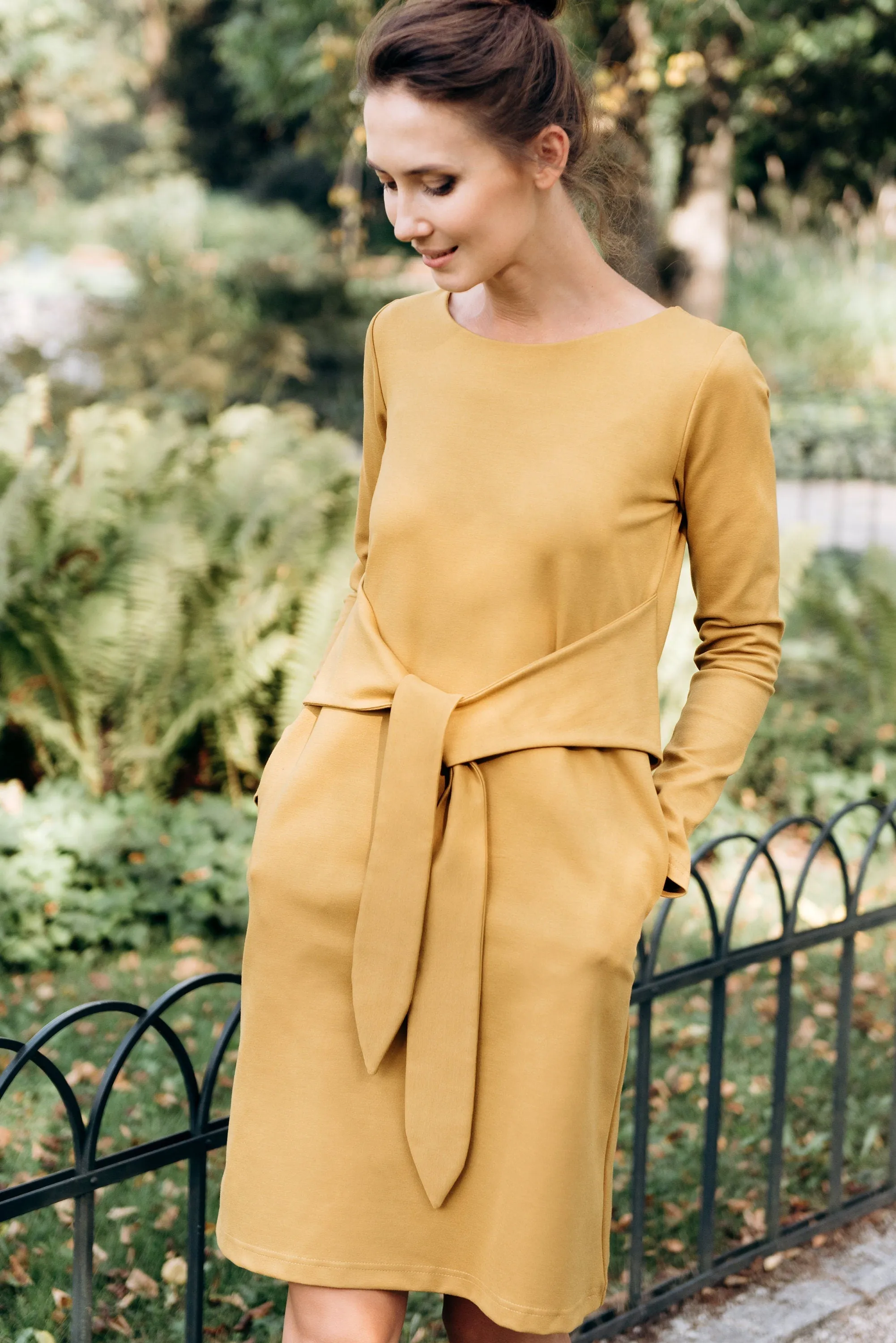 LeMuse SATOMI dress, Yellow, L