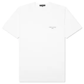 Logo S/S T-Shirt - White